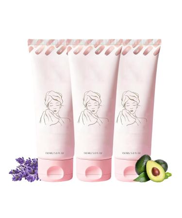 JIAOY Hair removal cream without shaving fast and gentle removal from the body for sensitive skin moisturizes and cares for the skin makes it smooth and soft on legs arms 3 pieces 3 pieces