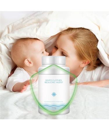 Household White Clothing Reducing Agent Bleaching Laundry Powder White Laundry Whitener Clothes Oil Stain Remover (1pcs) - Buy Online on GoSupps.com