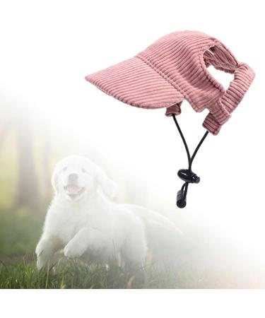 Buy Predolo Pet Sports Hat | Fashionable Dog Solar Hat with Ear Holes | Sun Protection for Small Dogs | Pink XS | Shop Now! - Buy Online on GoSupps.com