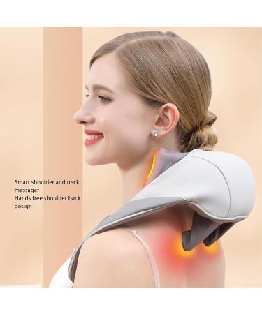 Dilwe Mini Shiatsu Neck Massager | Electric Neck & Shoulder Massager with Heat | Deep Muscle Relaxation at Home - Best International Shipping - Buy Online on GoSupps.com