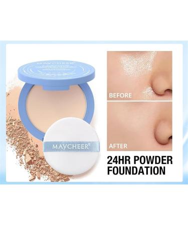 HFMLU Matte Wet And Dry Powder GAGK Matte Perfection Pressed Powder GAGK Oil Control Powder Matte Smooth Setting Powder Makeup Waterproof Long Lasting Finishing Face Powder 2 NATURAL BEIGE - Buy Online on GoSupps.com