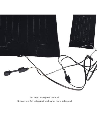 2-in-1 Electrically Heated Pad & Intelligent Temperature-Regulating Heating Towel - Waterproof USB Heating for Clothing Vests - Buy Online on GoSupps.com