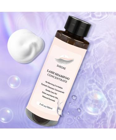 Premium Lash Shampoo Concentrate 100ml | Oil-Free Eyelash Extension Cleanser Kit | Ultimate Lash Cleaning Brush & Bottle - Buy Online on GoSupps.com