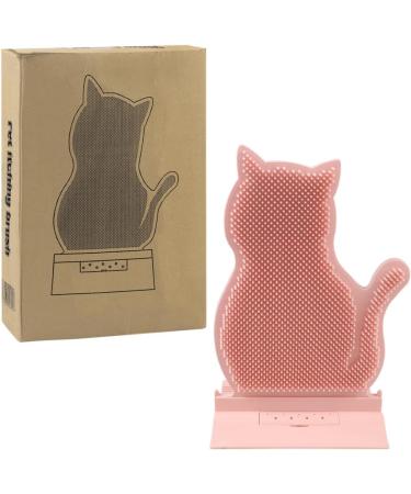 Ibluelover Cat Brush - Corner Grooming Massage Brush for Long & Short-Haired Cats - Pink Wall & Sofa Scratchboard - Buy Online on GoSupps.com