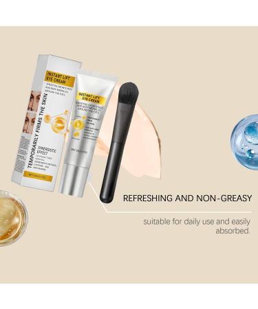 Firming Eye Cream - 20g Skin Firming Moisturizing Eye Care - Suitable for Women and Men Daily Morning Evening Care Travel Work Weekend Program - Buy Online on GoSupps.com