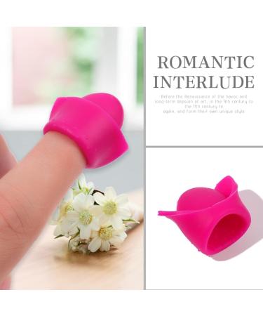 Phantomsky 10-Piece Nail Polish Remover Clips Set | Durable Gel Nail Art Tool | Reusable Nail Caps for UV Light | Black - Buy Online on GoSupps.com