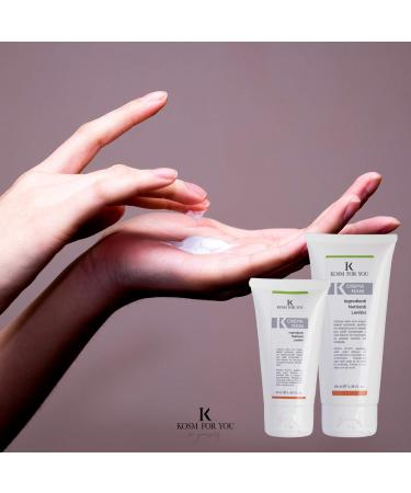 Kosmforyou Hand Cream - Moisturizing & Nourishing for Dry Cracked Skin | Organic Ingredients | 100ml - Buy Online on GoSupps.com