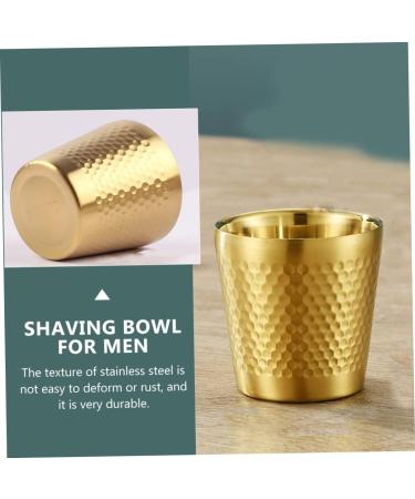 FRCOLOR Stainless Steel Foam Cup Set | 3-Pack Razor Shells for Shaving Soap | Durable 304 Material | Ideal for Men s Grooming - Buy Online on GoSupps.com