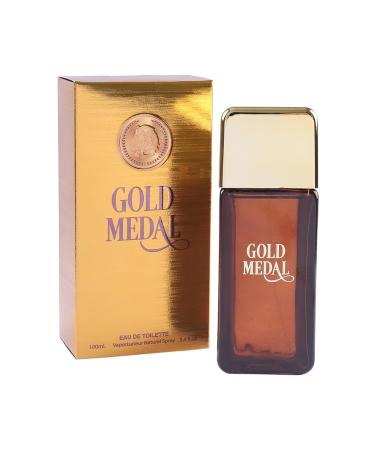 GOLD MEDAL Men's 3.4 Oz EDT Perfume Men Cologne - Buy Online on GoSupps.com