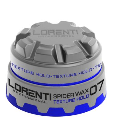 LORENTI TOKYO & SEOUL Hair Styling Wax | Oil Free Styling Cream for Curly and Frizz Hair | Volume and Shaped Hair Pomade 2.7 Oz (Spider Wax Texture Hold 07)