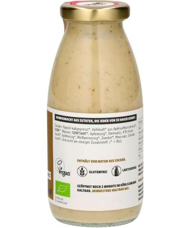  Emils Emils Garlic sauce 250 ml vegan organic no additives no added sugar  - Buy Online on GoSupps.com
