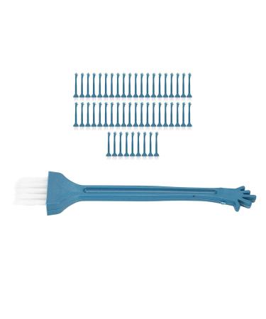 50pcs Soft Bristle Shaving Brush Set - PP Handle Cleaning Brushes for Razors & Scissors - Perfect for Dust Removal & Grooming - Buy Online on GoSupps.com