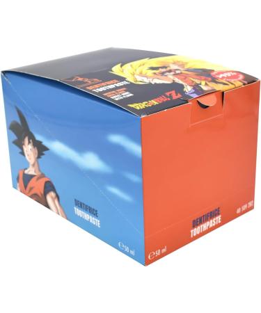 Children's Toothpaste - Cute Mint Flavor 50ml | Dragon Ball Z Whitening Formula | Fresh Breath & Healthy Teeth - Buy Online on GoSupps.com