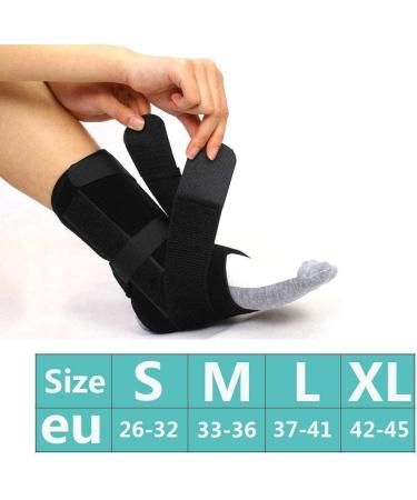 Buy Adjustable Ankle Foot Orthosis for Drop Foot - Stabilizer for Flaccid Foot & Dorsiflexion Movement (Small) | International Shipping Available - Buy Online on GoSupps.com