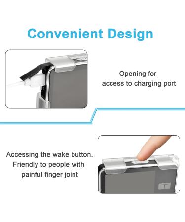iGuerburn 360 Rotating Case for Tandem tslim X2 Insulin Pump Holder - Clear - Buy Online on GoSupps.com
