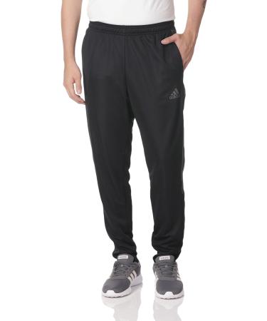 adidas Men's Tiro Track Pants Medium Black/Dark Grey Heather