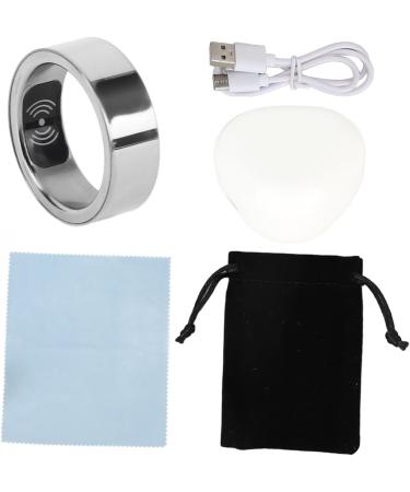 Intelligent Health Monitoring Ring for Women Silver Fitness Control Ring | Type 19 - Buy Online on GoSupps.com