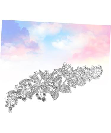 DOITOOL Bride Headpieces for Wedding Pearl Hair Barrettes Prom Hair Comb Crystal Hair Comb Hair Accessories for Prom Crystal Headpiece Bridal Rhinestone Barrettes Props Manual - Buy Online on GoSupps.com