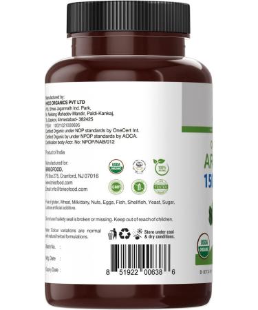 Brieofood Organic Arjuna 1500mg 45 Servings Vegetarian Gluten Free 90 Vegetarian Tablet 90 Count (Pack of 1) - Buy Online on GoSupps.com