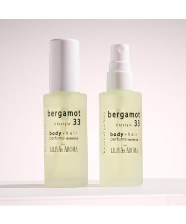 Liliya's Aroma Bergamot 33 Essence-Perfume for body and hair Calabrian Bergamot Pink Grapefruit & Vetiver Essential Oils Gourmand Scent 1.8 Fl Oz - Buy Online on GoSupps.com