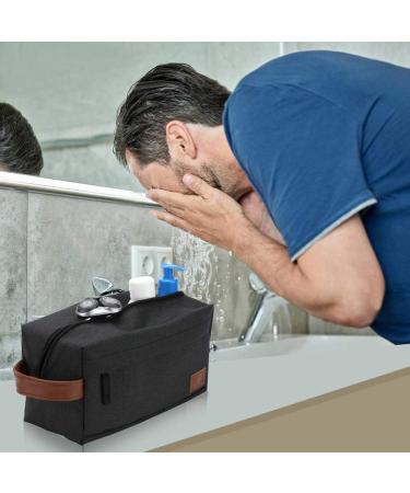 KK Water - Resistant Hanging Toiletry Travel Bag Spacious Black Gym Shaving Make Up Bag for Men & Women - Buy Online on GoSupps.com