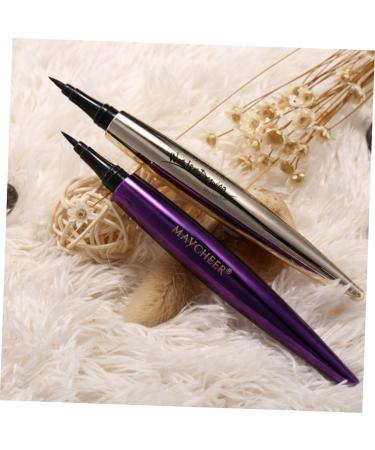 Mikinona 3pcs Women Eyeliner Thickening Effect Eyeliner Eye Liner Pencils Waterproof Eyeliner Pencil Purple - Buy Online on GoSupps.com
