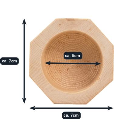 Zirben8eck Set - 10ml Organic Pine Oil & 10g Pine Shavings | Eco-Friendly Alternative to Pine Cube Set - Buy Online on GoSupps.com