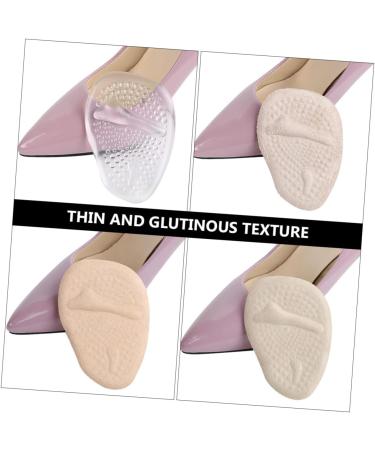 FOMIYES Gel High Heel Toe Pads - 10 Pairs Non-Slip Metatarsal Foot Cushions for Boots & Heels - Comfortable Shoe Insoles - Buy Online on GoSupps.com
