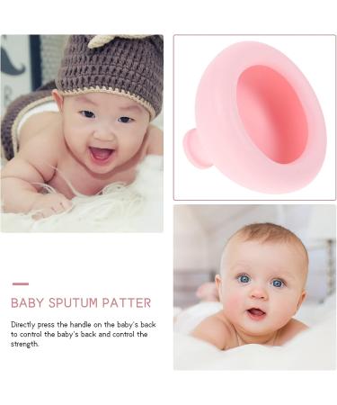 Palm Chest Percussion Cup Baby Massager - Phlegm Remover & Back Massage Tool for Nursing Bed Rest - Pink - Buy Online on GoSupps.com