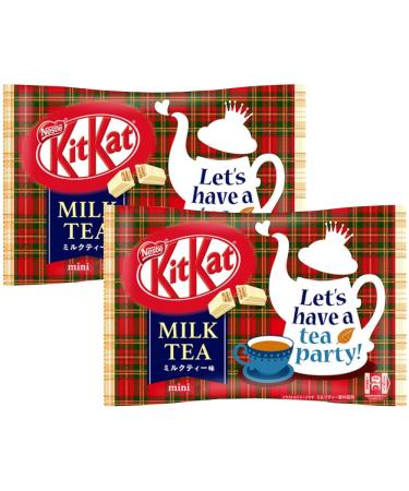 KitKat Mini "Milk Tea Flavor" 2 bags With MAIKO sticker Pio big bazar