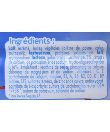 GUIGOZ GUIGOZGest 3 Lait de croissance en poudre de 1 3 ans - Bo te de 800g (Lot de 3) 800 g (Lot de 3) - Buy Online on GoSupps.com