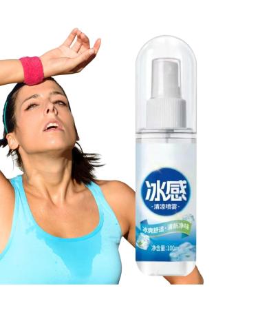 Cooling Spray Refreshing Body Mist Long-Lasting Moisturizing Skin Care Solution Ideal for Family Camping Hiking Outings Sports and Friends Outdoor Activities - Buy Online on GoSupps.com