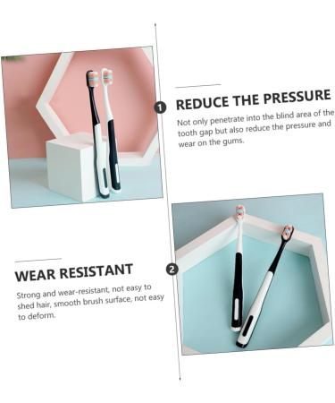 4-Piece Maternity Toothbrush Set - Extra Soft Travel Brushes for Pregnant Women & Postpartum Care | Ultra-Soft PBT Bristles - Buy Online on GoSupps.com