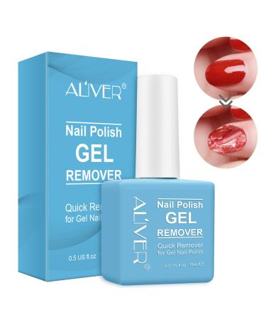 Gel Nail Polish Remover Fast Gel Polish Remover Remove Gel Nail Polish within 2-4 Minutes Quickily Removes Gel Nail Polishes 15ML 15 ml (Pack of 1)