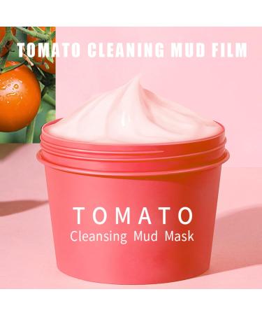 Tomato Clay Face Mask Clay Mask for Pores Moisturizing Clay Mask Controlling Oil Mud Mask for Deep Cleansing Exfoliating Facial Mask Remove Acne & Refining Pores Reduce Blackheads & Dark Spots - Buy Online on GoSupps.com