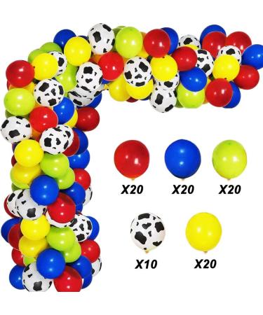 Toys Story Birthday Party Supplies - 100pcs Balloon Garland Kit for Kids' Celebrations - Buy Online on GoSupps.com