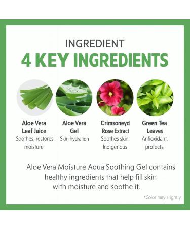 DAHLORE Aloe Vera Moisture Aqua Soothing Gel 150g Hydrating Lightweight Aloe Gel for Face & Body | Cooling Moisture Care for Sensitive Skin | Fast-Absorbing Daily Soothing Gel | made in Korea - Buy Online on GoSupps.com