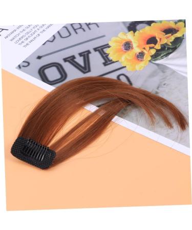 FRCOLOR Tassles Clip on Fringe Bangs Turneric Front Fringe Clip Tassel Thick Front Neat Bang Hair Bangs Clip Front Neat Air Bangs Straight Flat Clip in Air Fringe Stripe Woman Edge - Buy Online on GoSupps.com
