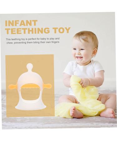 STAHAD 2pcs Three-Dimensional Hand Teether Toddler Chew Toys Silicone Toys Silicone Baby Toys Silicone Baby Hand Teether Baby Gum Teether Silicone Hand Sucking Teether Infant Chew Toy Car Yellowx2pcs 10.8x10.5x10.5cmx2pc... - Buy Online on GoSupps.com