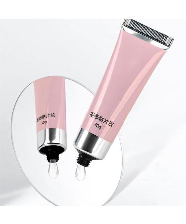 Nail Glue Gel Innovative Design Easy Clean Effortless Multipurpose Safe 30g Solid UV Acrylic Super Strong and Gentle Pressure | Outdoor Indoor Utility Comfortable - Buy Online on GoSupps.com