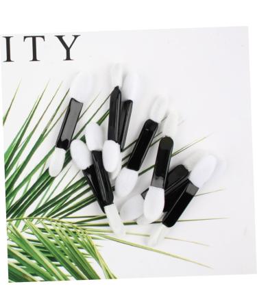 Baluue 50pcs Eye Shadow Applicator Double Ended Sponge Makeup Beauty Tool Kits Eyeshadow Applicator White - Buy Online on GoSupps.com