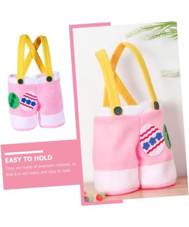 Alipis Trousers for Age Themed Kids Party Lovely Portable Style Candy Bag Suspender on Cartoon Storage 18X15X7CM Pink - Buy Online on GoSupps.com
