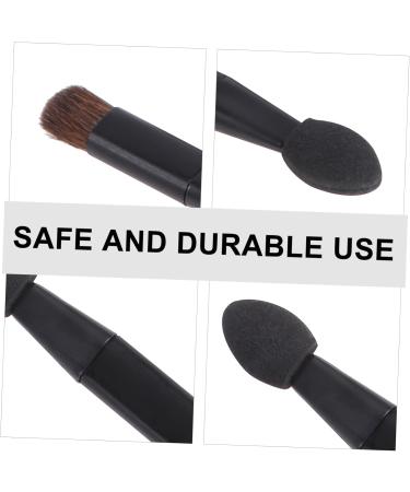 Hemoton 10pcs Double Ended Eye Shadow Stick Eyeshadow Brush Cosmetics Kit Beauty Sponge Horse Hair - Buy Online on GoSupps.com