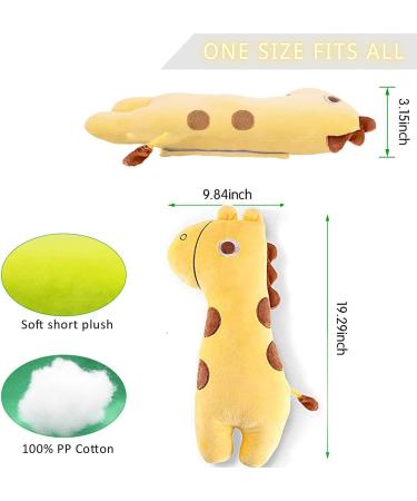 Seatbelt Pillow for Kids Car Seat Toddler Shoulder Pad & Head Rest Strap Cushion (Giraffe Print) - Buy Online on GoSupps.com