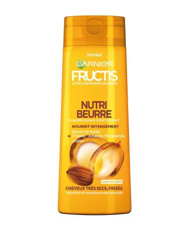Garnier Fructis Color Resist Nutri Butter Fortifying Shampoo for Very Dry Frizzy Hair 250 ml