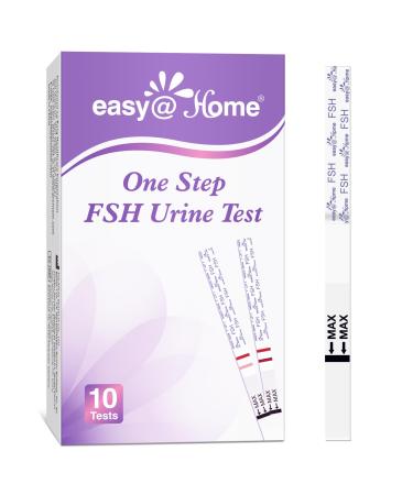 Easy Home FSH Menopause Test: 10 FSH Test Strips - Understand Your Ovarian Reserve and Optimize Conception Timing at Home