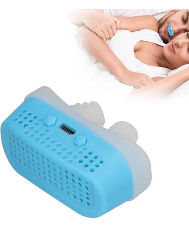 Portable Anti-Snoring Device - Electric Solution for Heavy Snorers | Shockproof Design & Air Purifier - Reduce Snoring (Blue - Buy Online on GoSupps.com