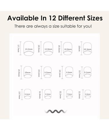 French False Nails Short 24Pcs White French Fake Nails Square Press on Nails Pattern Glitter French Nail Tips with Nail Glue Squoval Stick on Nails for Women Girls Nails Art (Glitter) - Buy Online on GoSupps.com