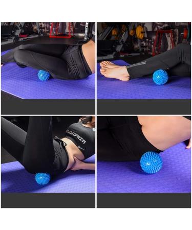 Radical Health Store - Spiky Foot Massage Ball Set for Deep Tissue & Trigger Point Relief - Ideal for Feet, Back, Hands, and Plantar Fasciitis - Red - Buy Online on GoSupps.com