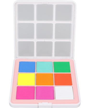  YIZISECCE 9 colors for face and body painting food-grade materials 27g vibrant colors quick-drying oil palettes - Buy Online on GoSupps.com